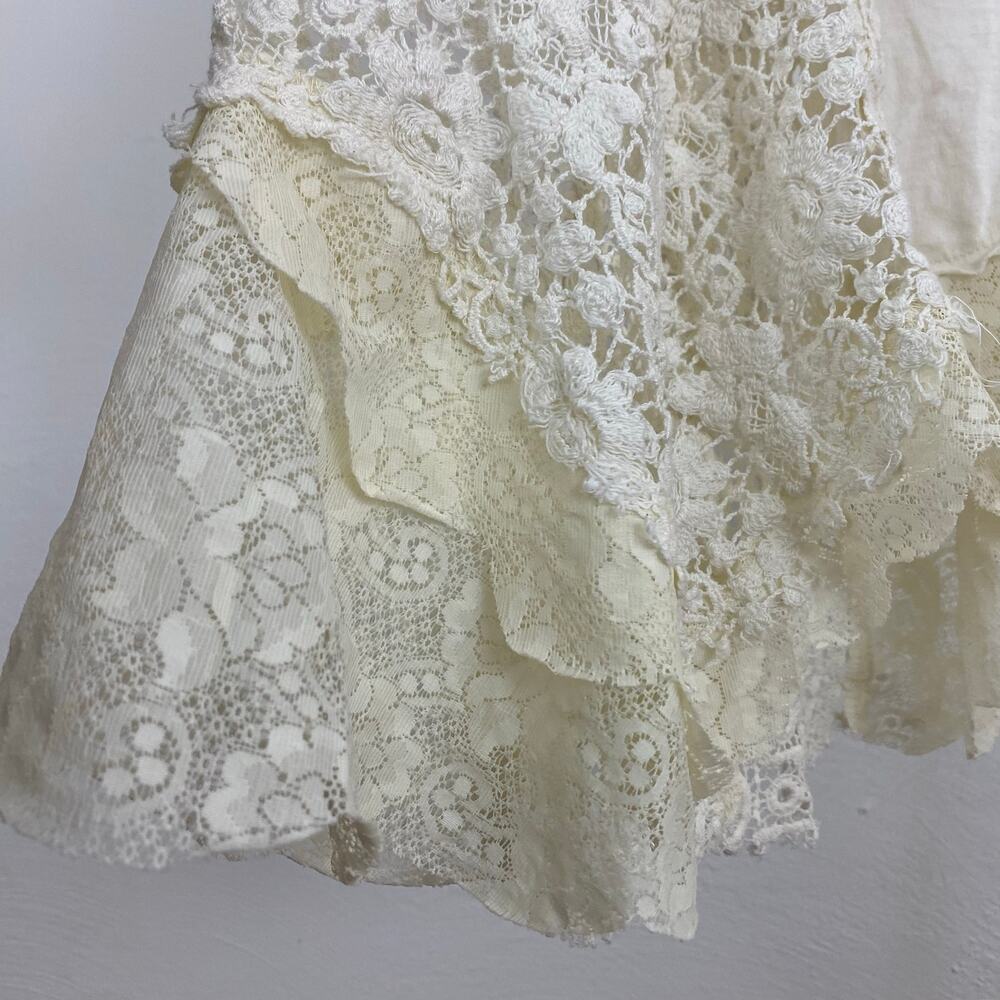 Free People Lacey Suspender Tank - Ivory - Size XS - Picture 8 of 12